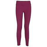 Joma Damen Lange Street Leggings, Burgunderrot, L