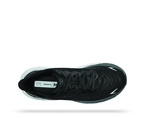 HOKA ONE ONE Arahi 6, Scarpe da Corsa Uomo, Black