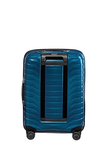 Image of Samsonite Proxis 55 cm Expandable Small Cabin Polypropylene (PP) 8 Wheels Spinner Hard Luggage /Suitcase /Trolley Bag for Travel (Blue)