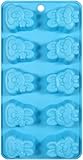 DWMS Easter Bunny Head Silicone Ice Cube Tray/Mold Happy Easter Ice Cubes Tray Flexible Silicone Ice Cube Mold Bunny Head EASTER Ice Mold Trays ~