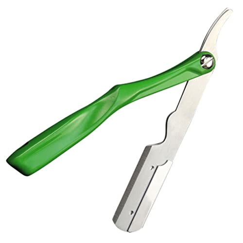 VICASKY Barber Supply Shave Accessory Supply Stainless Steel Manual Holder Men's Present for Birthday Father's Day