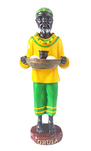 Estatua Orisha Orula en Resina de 5 Pulgadas miniatura 1