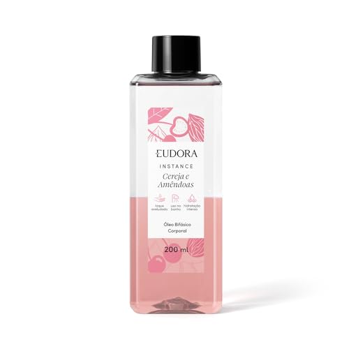 Eudora Óleo Bifásico Corporal Instance Cereja e Amêndoas 200ml