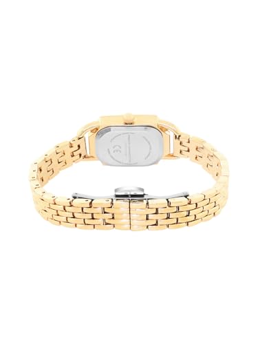 Image of French Connection Opessence Opessence Analog Maroon Rectangle Dial Watch for Women -FCN0177GM