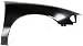 Evan-Fischer EVA16972010504 Fender for Buick Century 97-05 RH Front Right Side Replaces Partslink# GM1241259