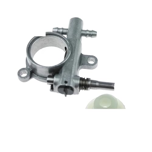 Tornillo sin fin de bomba de aceite compatible con motosierras 25cc 38cc 3