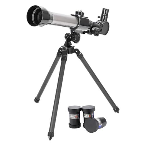 Telescopio Refractor óptico con oculares HD - Conjunto de Alcance astronómico, Kit de Tubo de observación de Estrellas de Viaje | de Lentes de Aumento, Experiencia de visualización del Paisaje