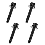 CHENACC 41085 Honda Air Filter Screw Engine Air Filter Box Cover Screw Bolts, Air Cleaner Fastener Compatible with Honda Civic CR-V Odyssey Element 90091-RAA-A00 / 90091-P36-000/41085, 4 Pack