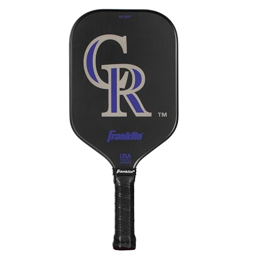 Paddle Pickleball Colorado Rockies Franklin Sport Cadeau parfait pour fan de MLB