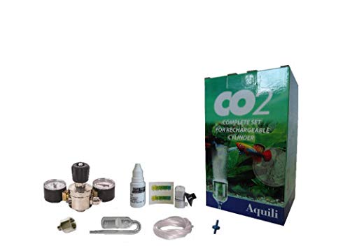 Impianto di CO2 con riduttore con 2 manometri e doppia regolazione