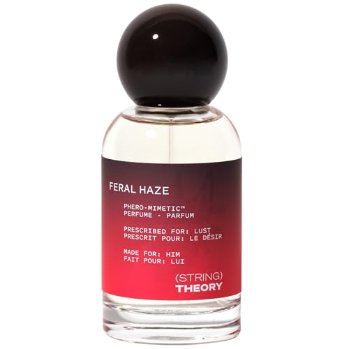 STRING THEORY Pheromone Cologne for Men - Smoky Spicy Vanilla & Woody - Dark Rum, Vanilla, Oakwood &...