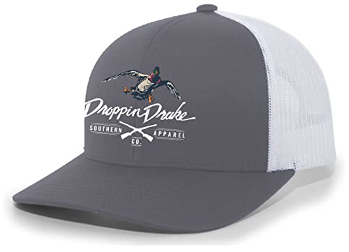 Image of Mallard Duck and Gun X Logo Mesh Back Trucker
