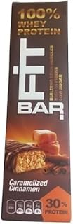 لوح بروتين بالكراميل والقرفة فيت بار