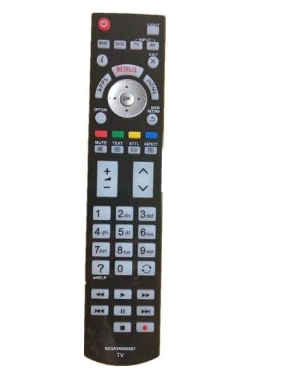 ALLIMITY N2QAYA000097 Remote Control Replace fit for Panasonic Viera LCD LED TX-58AX800E TX-58DX800E TX-47AST756 TX-50AX802B TX-58DXW904 TX-50AXW804 TX-50DXF787 TX-58DXT786 TX-49CX757 - Image 2