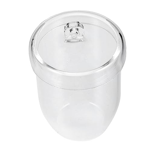 MUCKLILY High Strength Quartz Crucible Melting Crucible Metal Cup Heat Conductive for Alloys Scientific Experiments