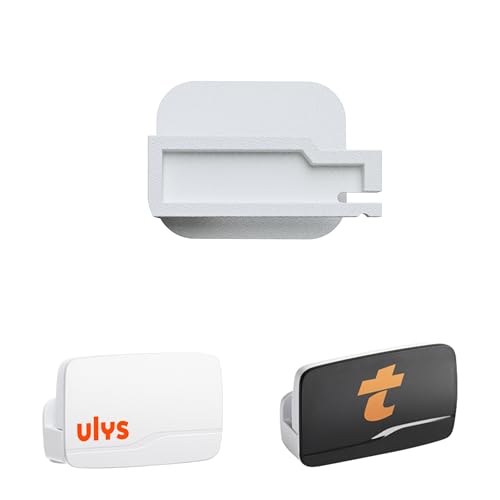Telepeage Halterung für Windschutzscheibe – für Ulys – für Bip & Go – Mautsteuerung – Autobahn selbstklebend – Badge Befestigung Telepeage Slim – 4 x