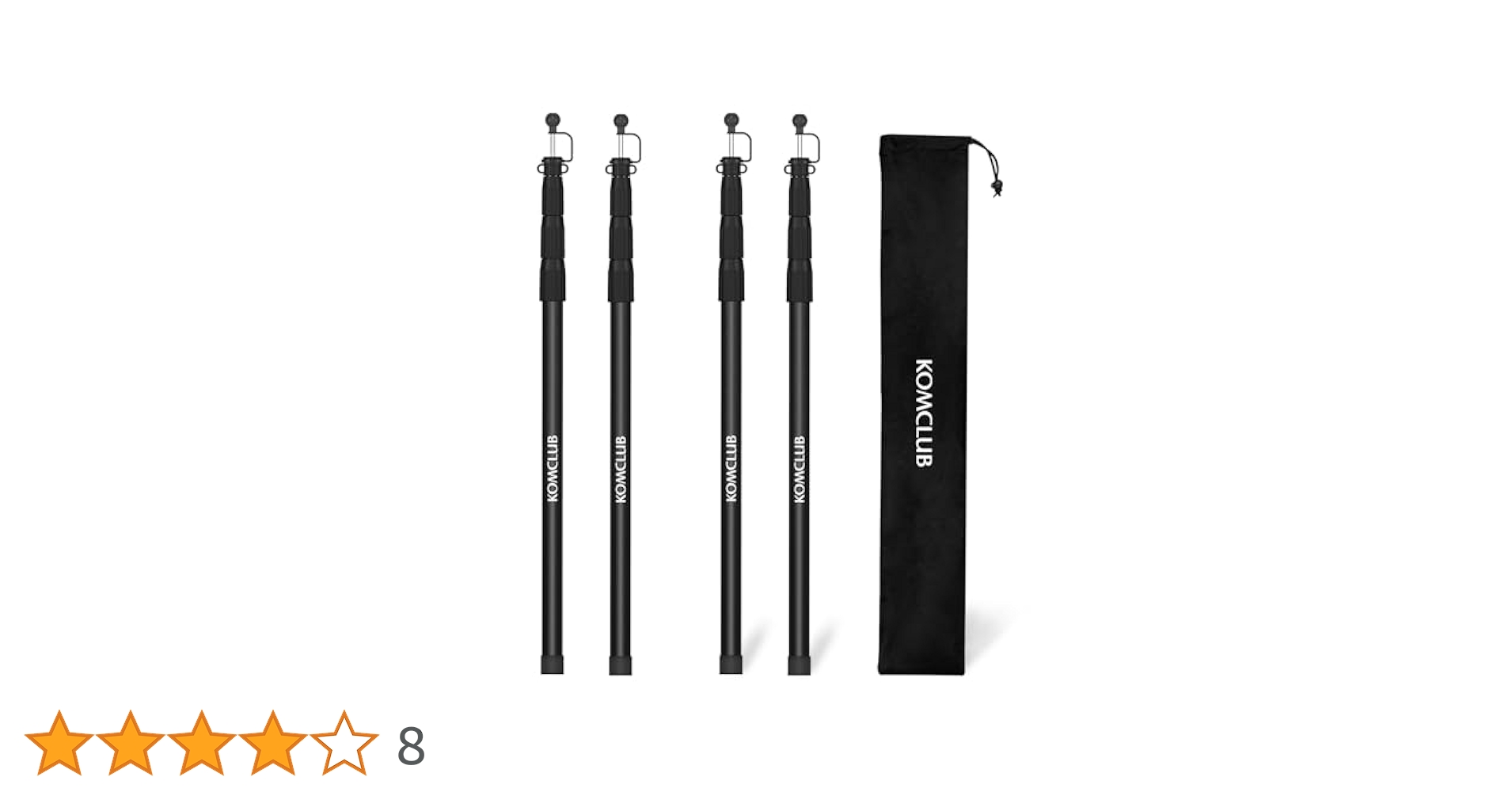 新品 Shinyeverタープポール33mm 120-280cm テントポール Amazon | Shinyever タープポール テントポール アルミ 直径太さ
