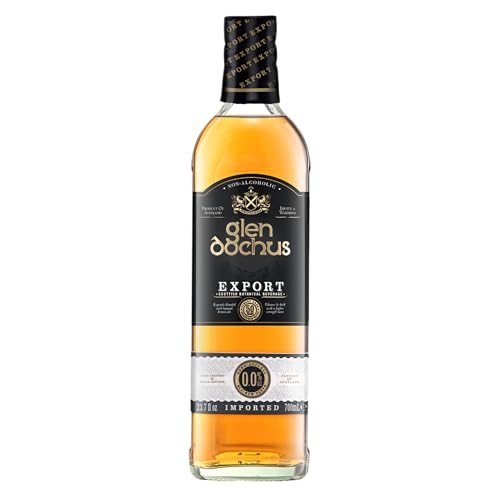 Glen Dochus Export Blend Non Alcoholic Whiskey, Award Winning Aromatic and Warming Scottish Non Alcoholic Spirits - Halal, Low Sugar and Gluten Free, Part of the Spirits of Virtue Range (700ml)