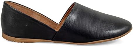 Miz Mooz Kimmy Womens Flats - Premium Leather Comfortable & Casual Almond Toe Ladies Shoes (Black - 40EU) | Image 1
