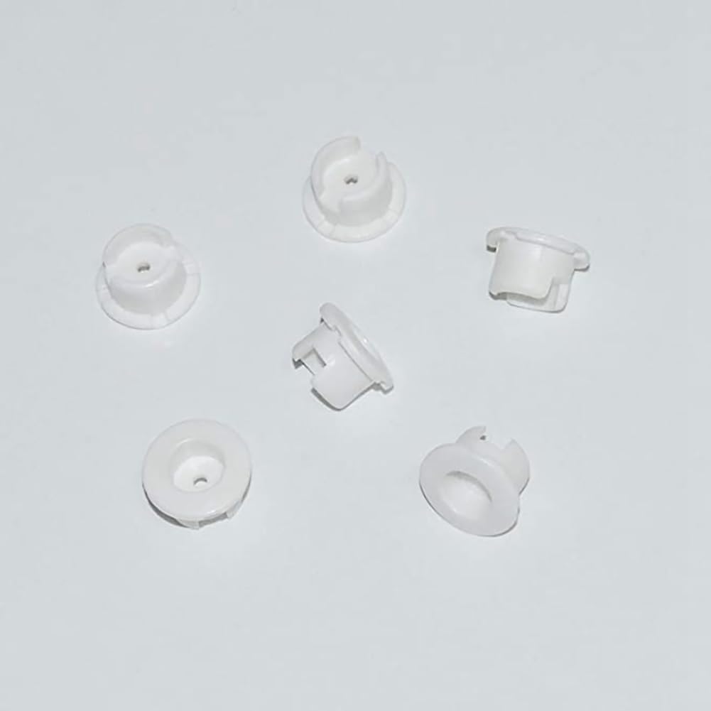 GSHLLO 24 Pcs Bottom Rail Lock Buttons Blind Button Plug Ladder Cord Plugs Window Cord Cover Button Blinds Accessory for Horizontal Blinds