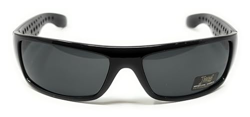 Locs 9003 Black Sunglasses | Authentic Gangster Square Lowrider Maddogger Shades2