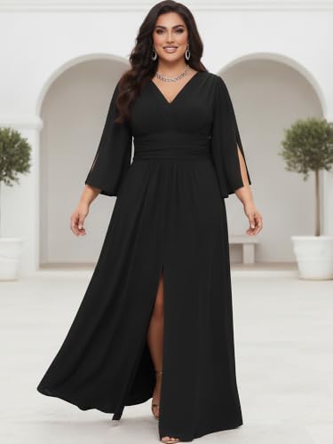 Image of KOH KOH Womens Long Bridesmaid Semi Formal Wedding Guest Maxi Dress Gown