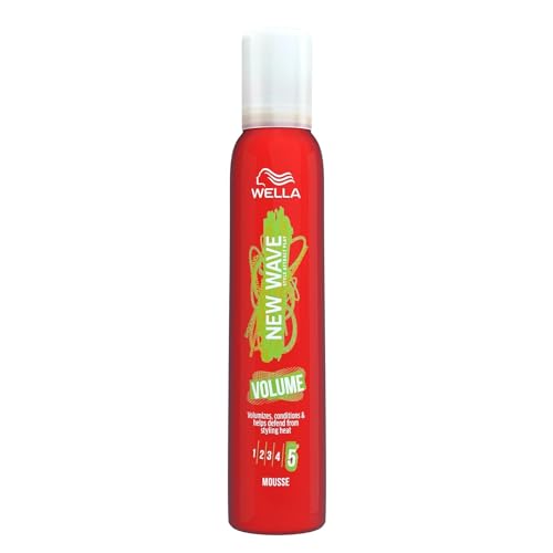 Wella New Wave Hair Mousse Volume Hold5 200ml