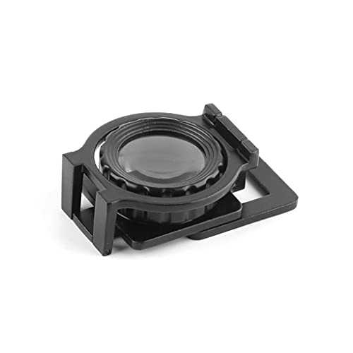 Loupe testeur de lin pliable 20x en métal FANDIAO pour textile et vitrail