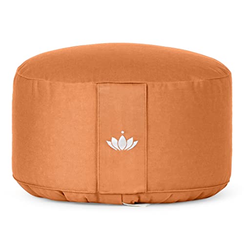 Lotuscrafts® Meditationskissen, Extra-hoch mit 20 cm Sitzhöhe,...
