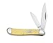 Case Cutlery 00030 3220 Cv Yellow Handle Peanut