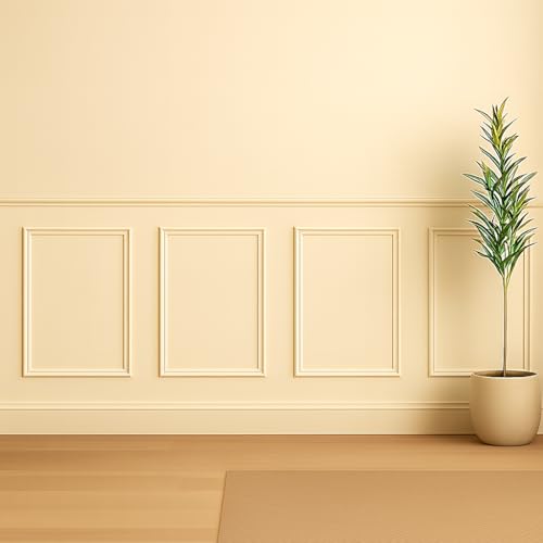 Image of Ekena Millwork PNL16X28AS-01 16 inchW x 28 inchH x 1 /2 inchP Ashford Molded Classic Wainscot Wall Panel