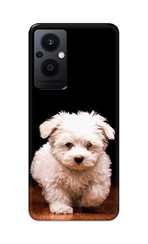 Image of PRINTFIDAA� Printed Hard Back Cover Case for Oppo F21 Pro 5G | Oppo F21s Pro 5G | Oppo Reno 7Z 5G Back Cover (Puppy Dog) -2808
