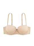 Dorina Sujetador Michelle Bandeau para Mujer – Ligeramente Acolchado, Beige