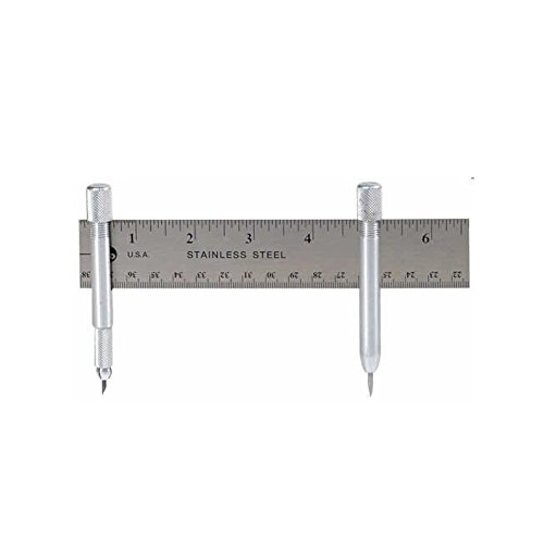 Dritz-Righello e non inclusi Excel Blades, Circle Maker, Yardstick Compass, Lead Pencil Tip and Pin Post, 70036