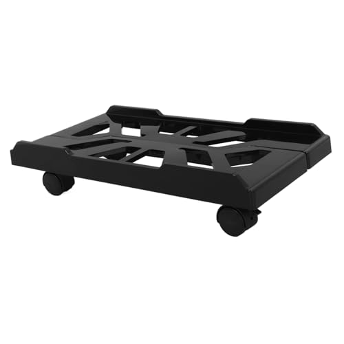 Soporte para Torre de Computadora Happyyami con ruedas, soporte ajustable para CPU para piso alfombrado, resistente para oficina y hogar miniatura 1