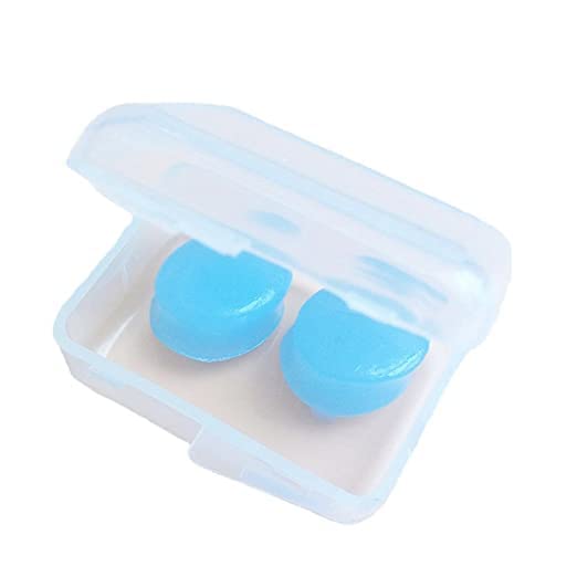 James Soft Silicone Ear Plugs - 2 Pcs/Box Reusable Waterproof Earplugs Prevent Water Reduce Noise for Swimming and Bathing, Sound Reducing ear Plugs (Blue)-image-30