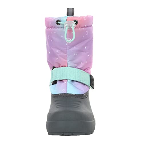 Image of Northside Frosty Insulated Winter Snow Boots for Girls and Boys with Rugged, Water Resistant Nylon Upper, Quick-Drying Lining, Removable EVA Insole, and Durable TPR Outsole