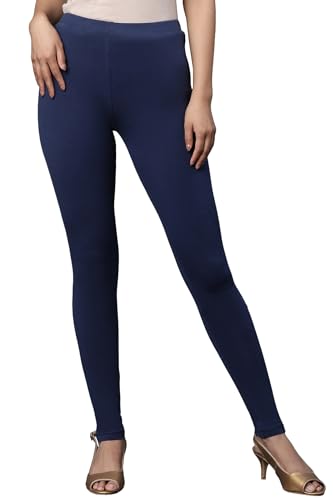 Image of Aurelia Cotton Skinny Lycra Strechable Pants for Women | Ankle Length Leggings for Women | Cotton Leggings for Women | Lycra Leggings for Women | Leggings for Women