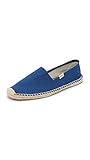 Soludos Men's Dali Canvas Slip On Espadrilles, Navy, Blue, 12 Medium US