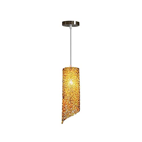 Chandelier suspension aluminium culot E27 luminaire suspendu de salon