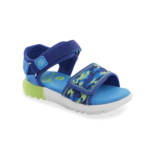 Stride Rite 360 Unisex-Child Light-up Kitt Sandal Flat