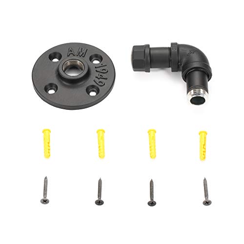 3packindustrialstylerobetowelhookwallmountedmetalironpipecoathangerhatholderbagrackforbathroombedroomkitchenrustfreeblack Urban Country Home Decor 3 pack industrial style robe towel hook wall mounted metal iron pipe coat hanger hat holder bag rack for bathroom bedroom kitchen rust free black urban country home decor