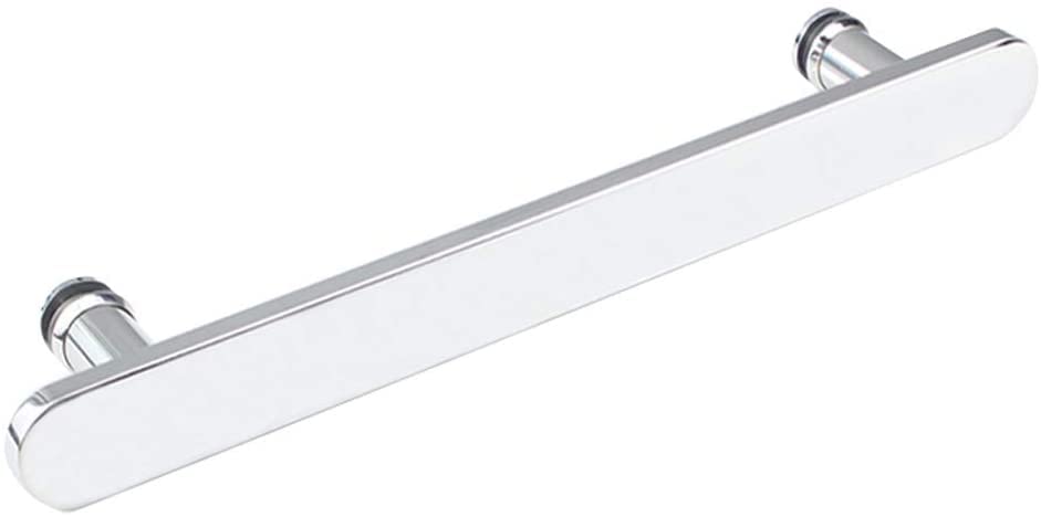 Barre porte-serviettes en chrome pour porte de douche en verre de haute qualité