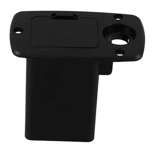 BESPORTBLE Guitar Battery Holder Case Box for Active Pickup Durable Plastic Storage for Electric Guitars Basses Lightweight Portable Battery Container for Musicians