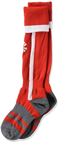 [ガビック] ソックス ジュニア サッカー フットサル キッズ レッドホワイト 日本 19-21cm (-)