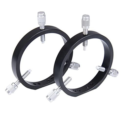 Anillos de guía para telescopio astronómico de 102mm con ajuste de 6 puntos