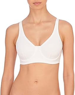 Natori Medium Control Performance Sports Convertible Underwire Bra (38D White)