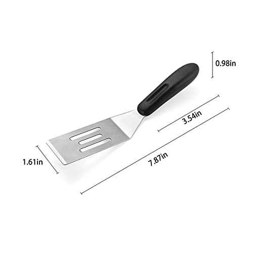 Gzlt Metal Spatulas,Small Spatula For Nonstick Cookware,Pancake Spatula With Non-Slip Handle,Stainless Steel Spatula For Steaks, Eggs, Pancakes, Etc (Jc-A) #TOP5