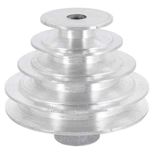 STOBAZA Drilling Machine Accessories Aluminum Flat Pulley Wheel for Bench Drill Holder