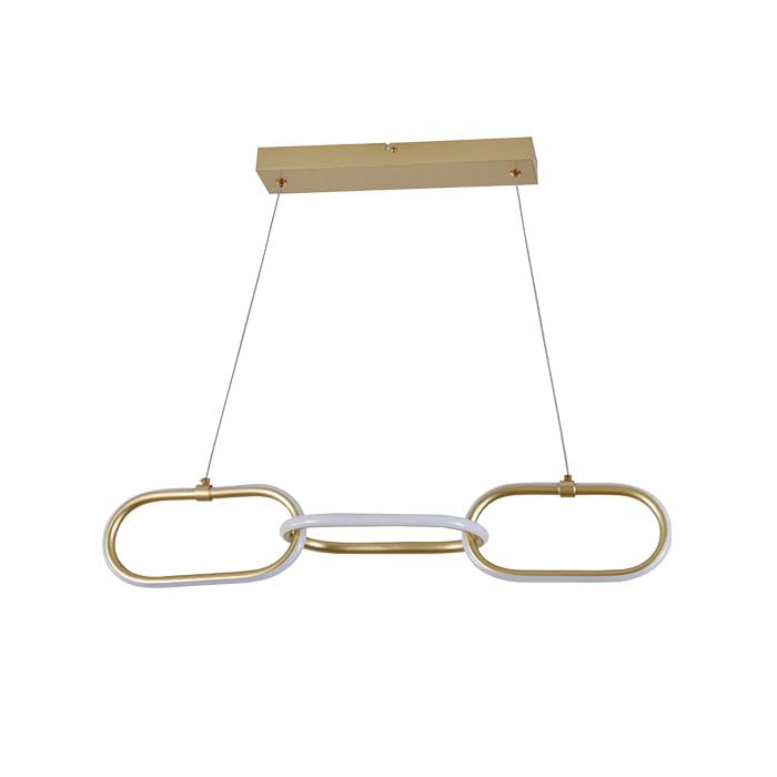 Lampada a sospensione a LED, 20 W, 1200 lm, 4000 K, bianco neutro, oro rosa, EMPIRE-20